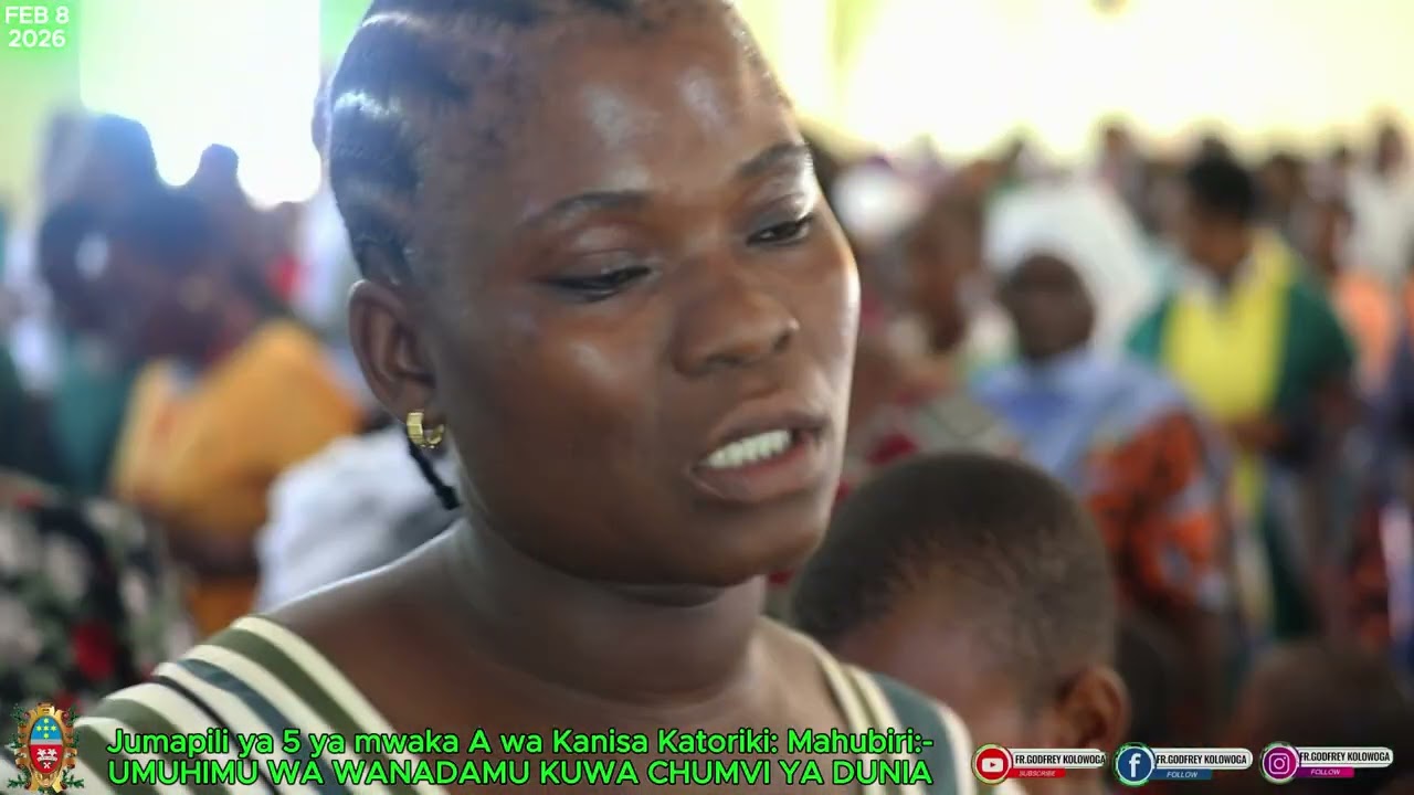 JUMPILI YA 5 MWA A WA KANISA WANADAMU NI CHUMVI KA