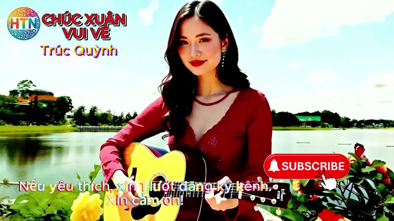 CHÚC XUÂN VUI VẺ   Trúc Quỳnh 1