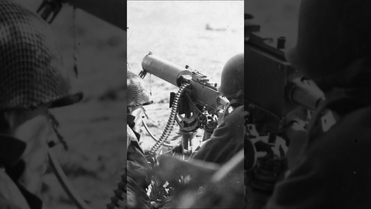 Zapomniany ckm US Army - Browning M1917! #shorts