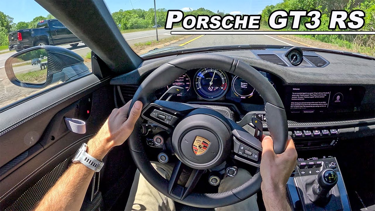 Porsche 911 GT3 RS — за рулём лучшего 992-го на дороге (бинауральное аудио от первого лица)