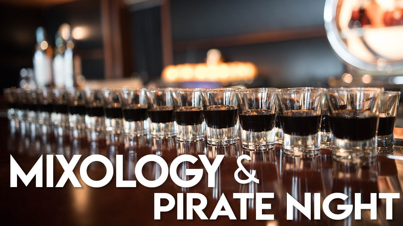 Disney Wonder Mixology Class | Pirate Night & Fireworks
