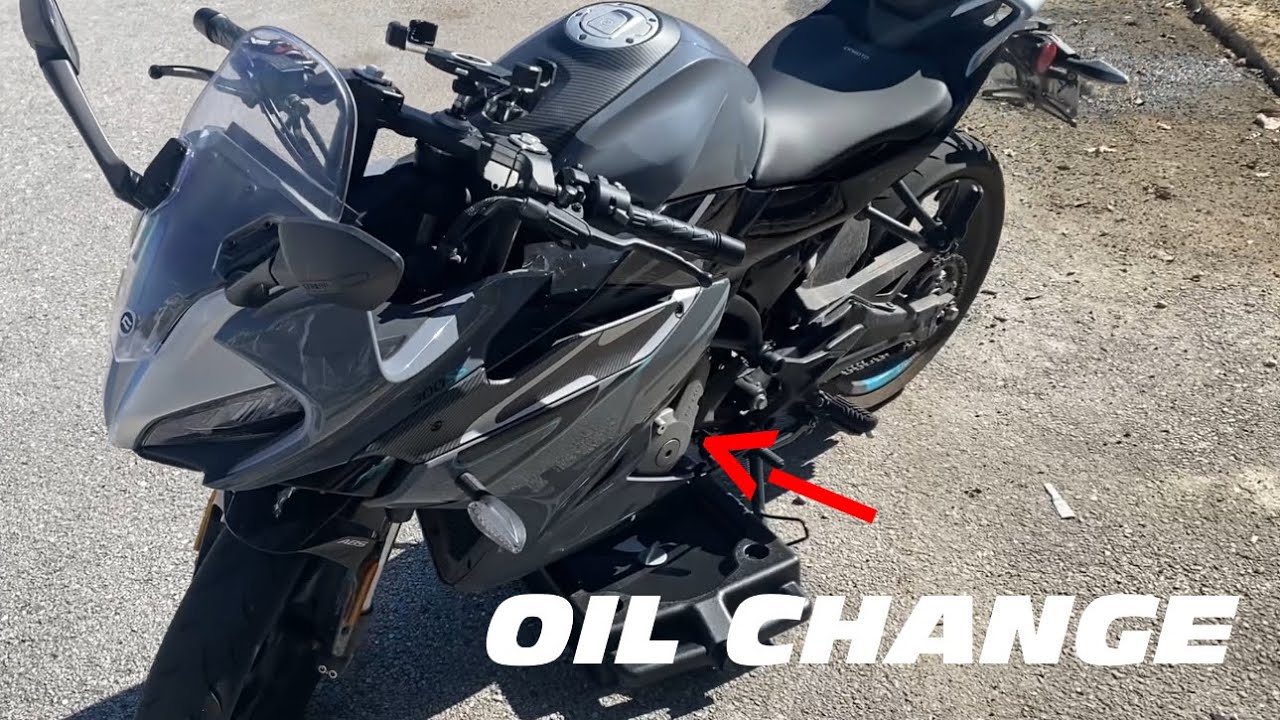 How To Change CFMoto 300SS Oil & Filter