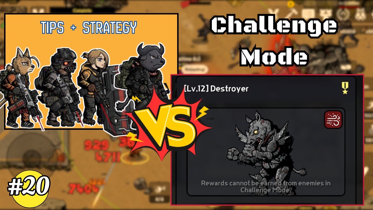 Challenge Mode #20 Level 12 Destroyer | Bad 2 Bad Apocalypse
