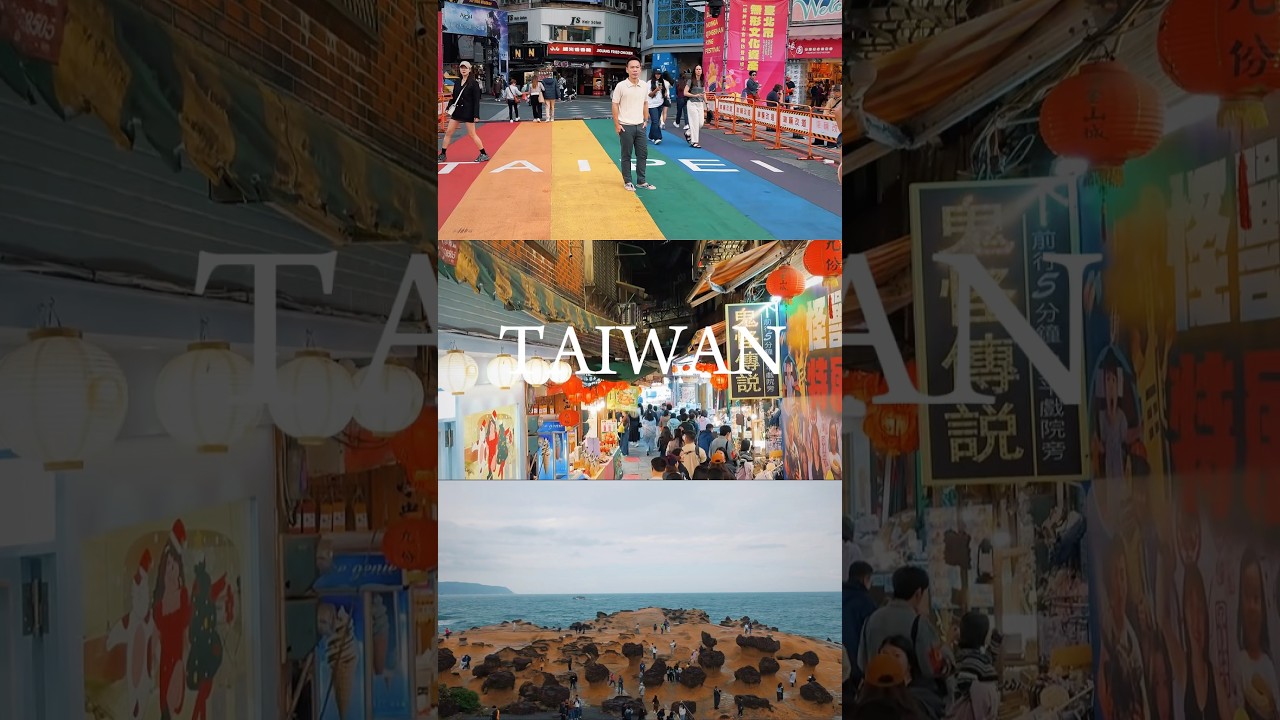 taiwan trip in 25 seconds 🇹🇼 