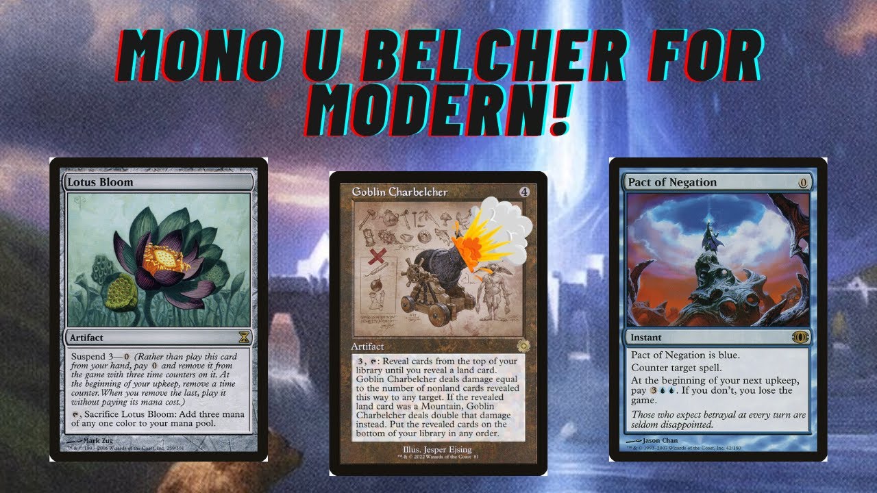 From Meme to Dream?? - Mono Blue Belcher For Modern!