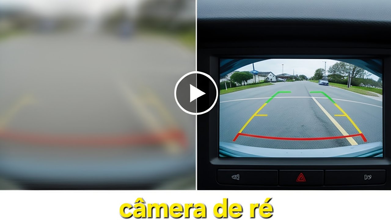 Resolver câmera de ré embaçada