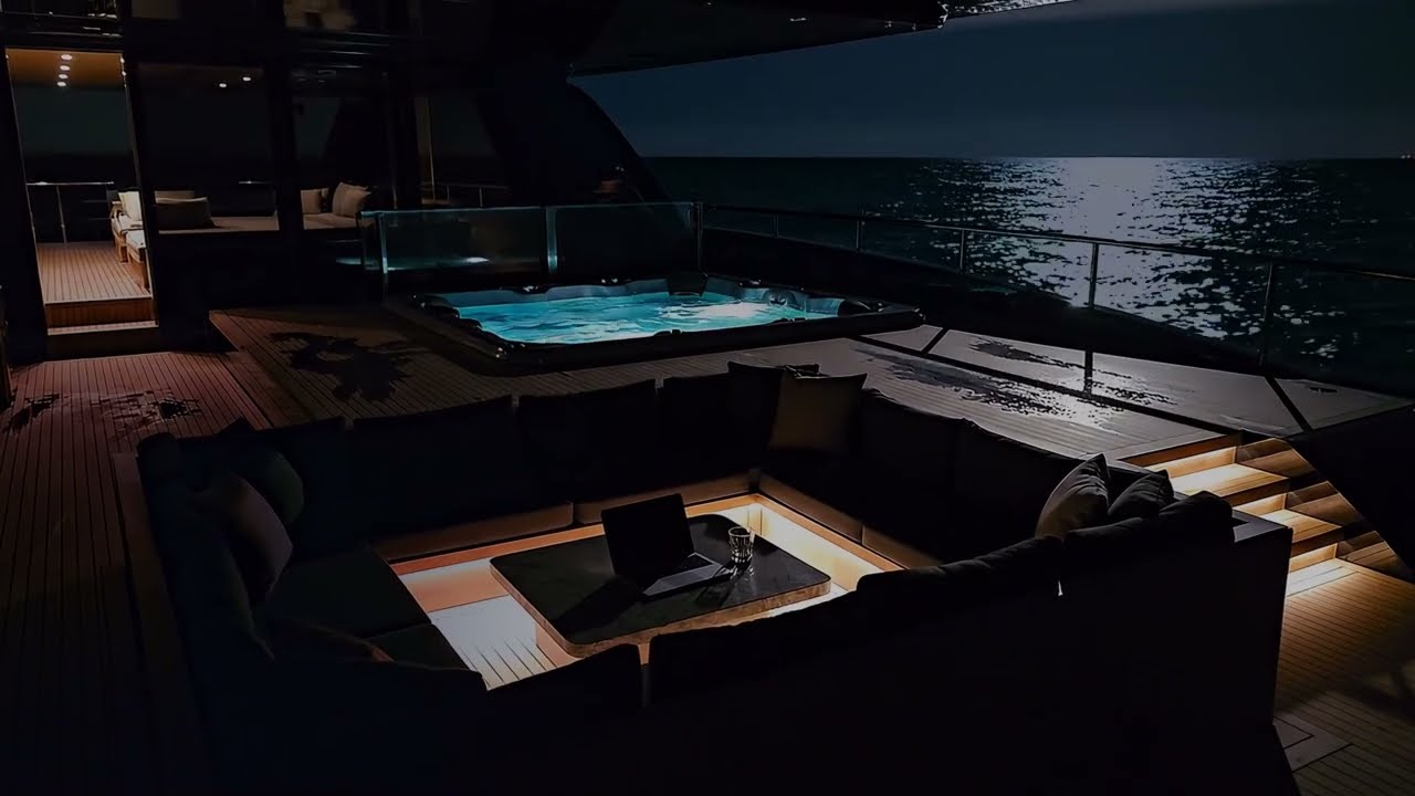 𝙼𝙸𝙳𝙽𝙸𝙶𝙷𝚃 𝚅𝙾𝚈𝙰𝙶𝙴 ⚓ Open Sea Ocean Sounds for Deep Sleep, Calm, Relaxation · 𝔡𝔢𝔢𝔭𝔴𝔞𝔱𝔢𝔯 · Brown Noise