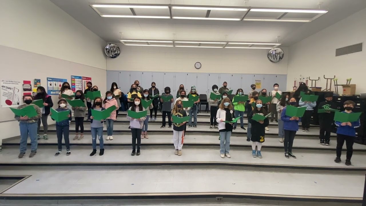Lift Every Voice and Sing - Canyon Middle School Choirs 2022