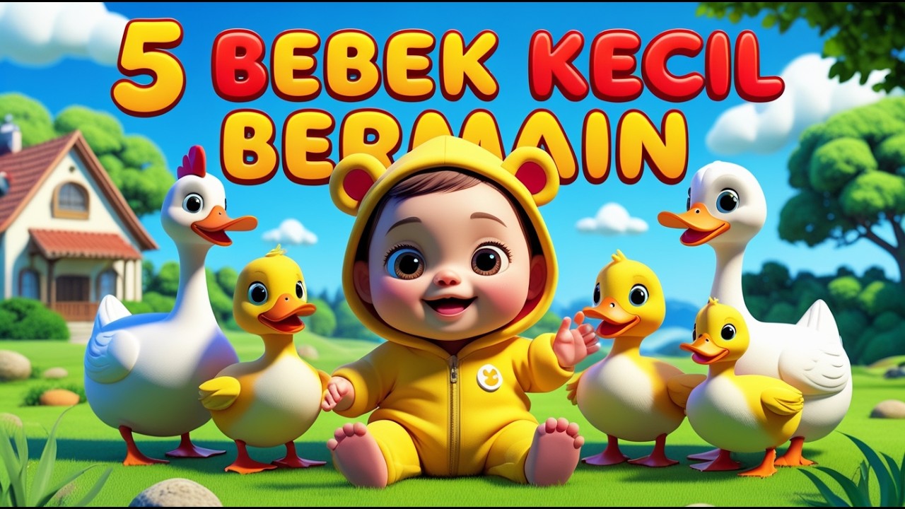 5 BEBEK KECIL BERMAIN - LAGU ANAK DAN BALITA 2026 – KUMPULAN TERBARU | BOE BOE