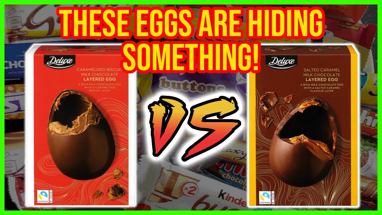 Lidl Layered Easter Eggs Review: Caramelised Biscuit vs Salted Caramel – Which One’s the Best?