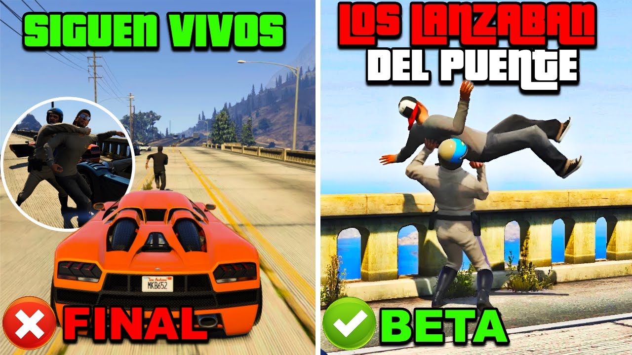 ¡LAS MISIONES BETA DE GTA 5 ERAN MUCHO MÁS BRUTALES!