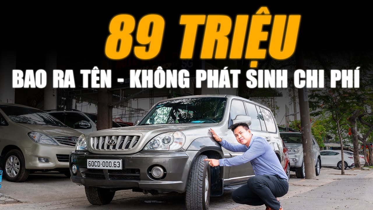 89Tr Bao Ra Tên Không Phát Sinh Thêm Chi Phí... Hyundai Terracan 2003 @Autophapanh
