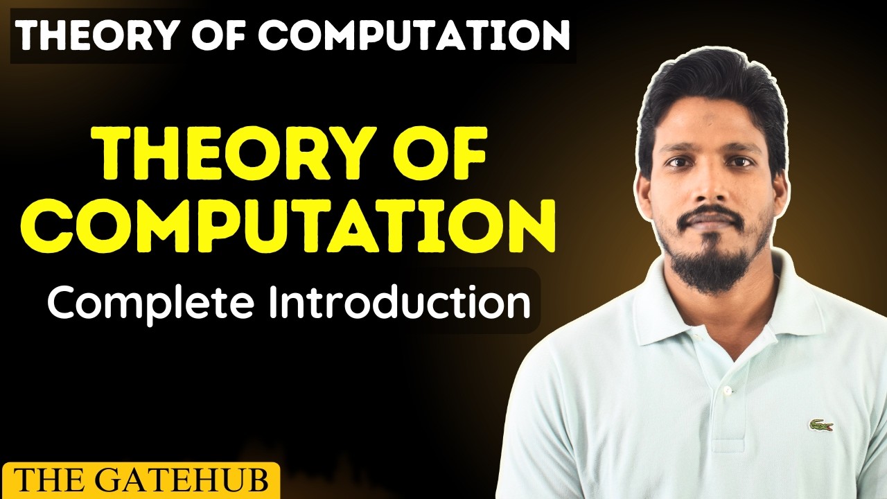 Introduction to Theory of Computation || GATECSE || TOC