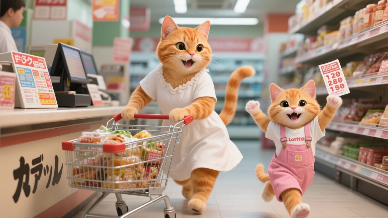 Ginger Kitten Wins Lottery, Shares Prize With Mama Cat 🐾🥳💸 | Cute Cat Videos