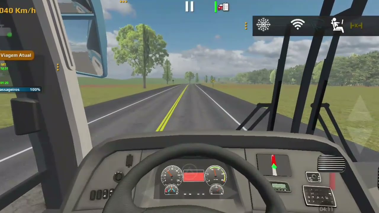 Jogando WORLD BUS SIMULADOR No celular 