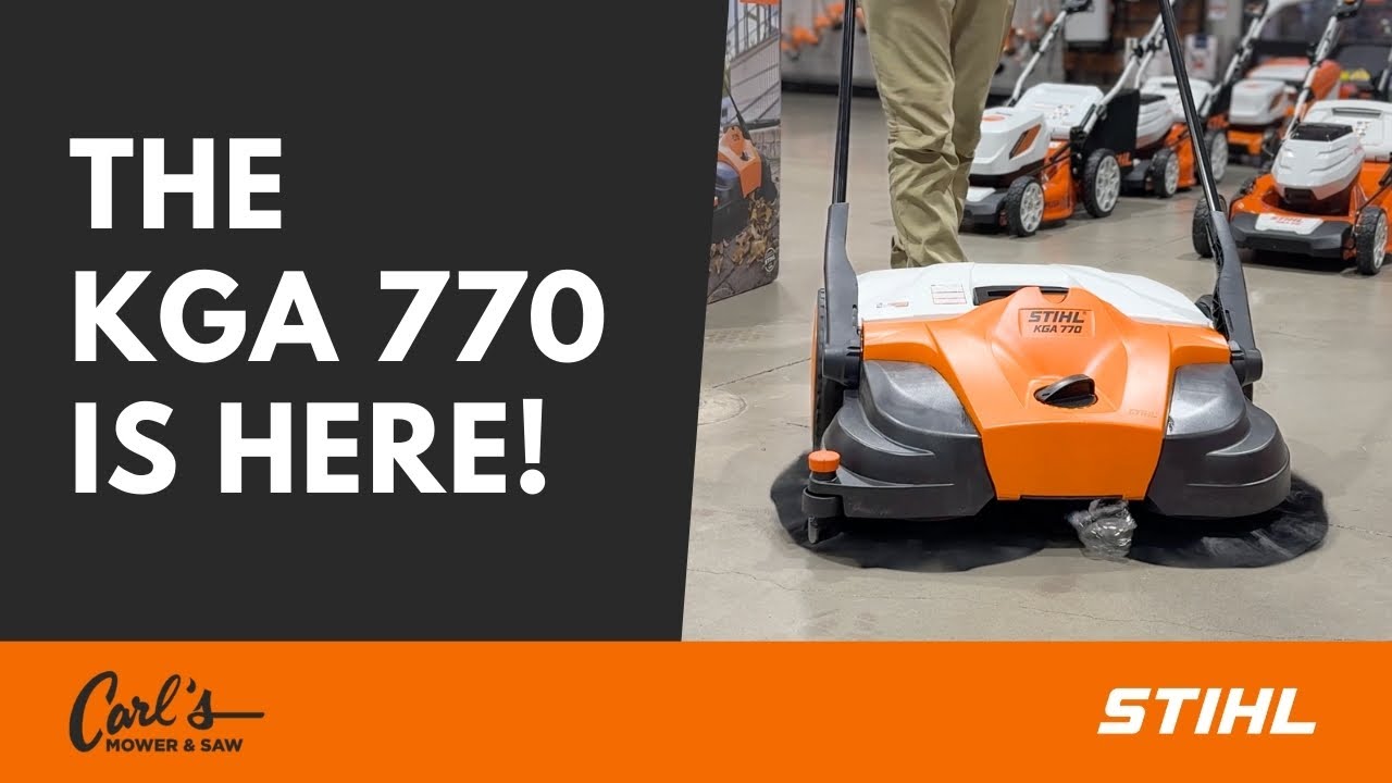 STIHL KGA 770: Усовершенствованная уборка, которая вам понравится