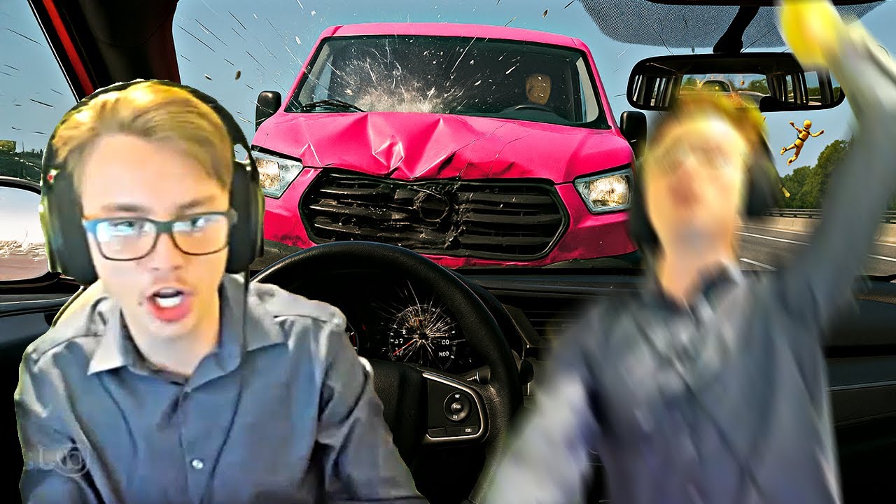 BeamNG but your dad reaches 1 MILLION SUBSCRIBERS