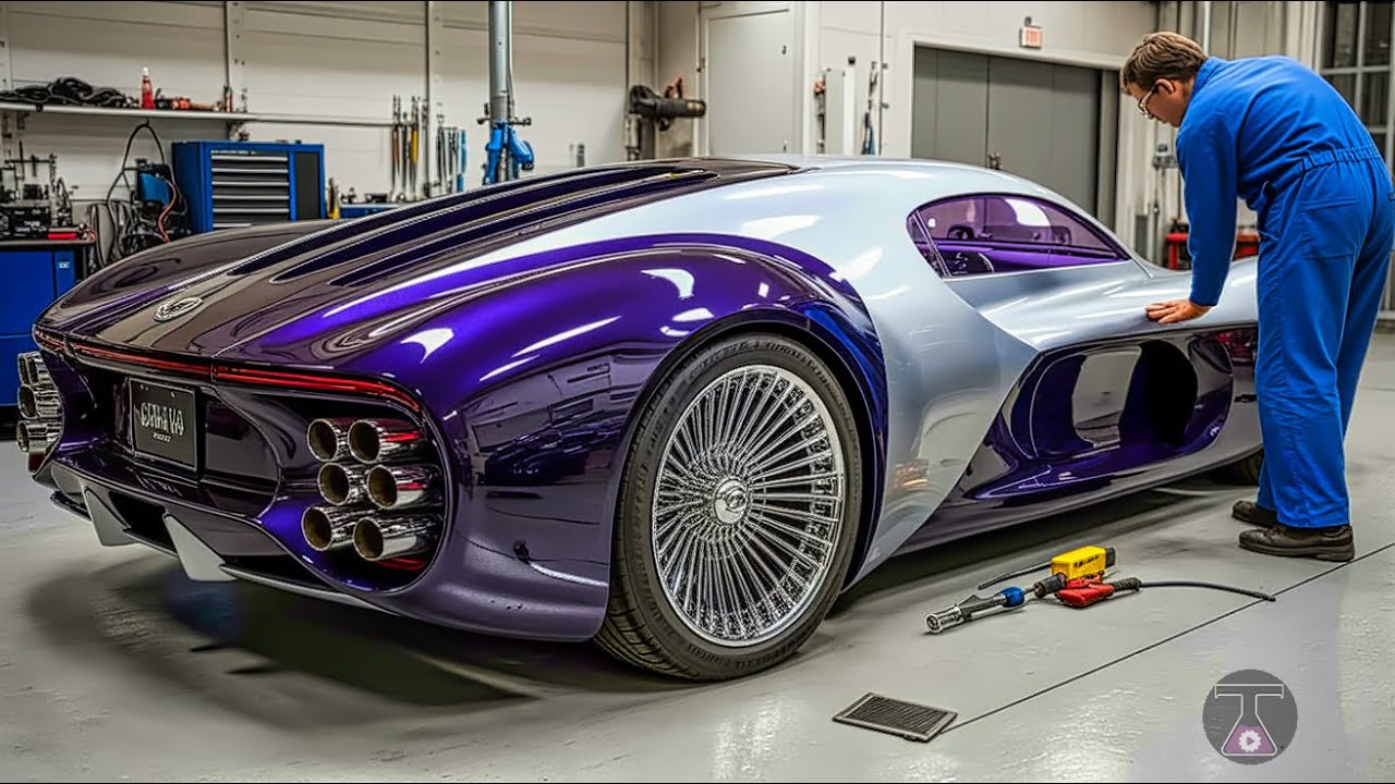 From Scrap to Supercar: The 1 Million Dollar Homemade Bugatti! (By @AxesGarage )