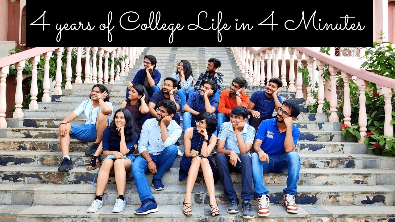 My 4 years of College Life in 4 minutes | NIT Warangal