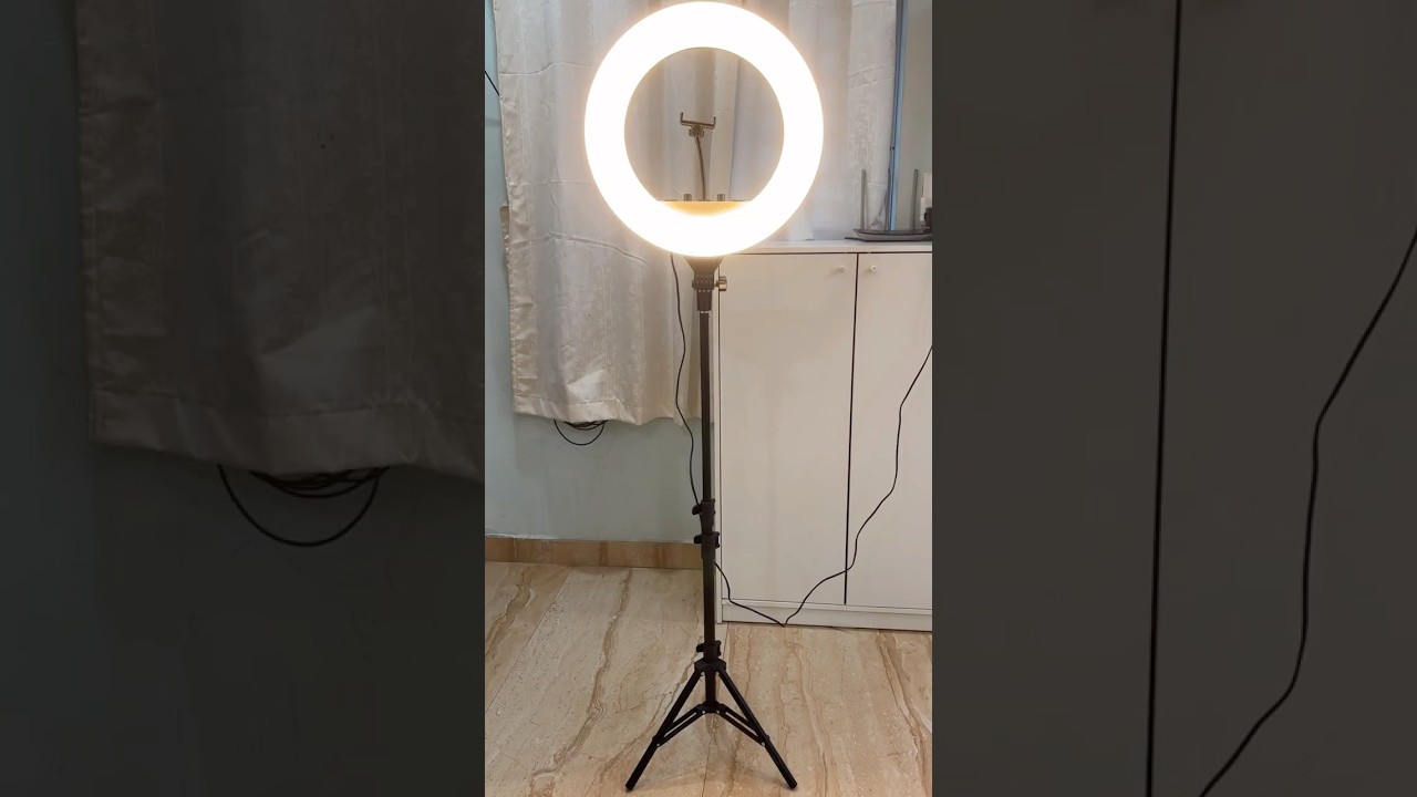 DIGITEK&reg; (DRL-18H C) 18 Inch LED Ring Light with 158cm Stand Unboxing