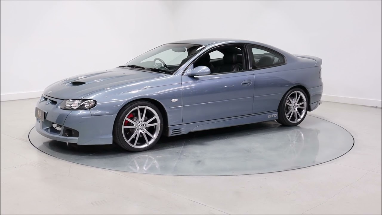 For Sale - 2004 HSV VZ GTO Coupe Build No 084 - Odyssey Grey