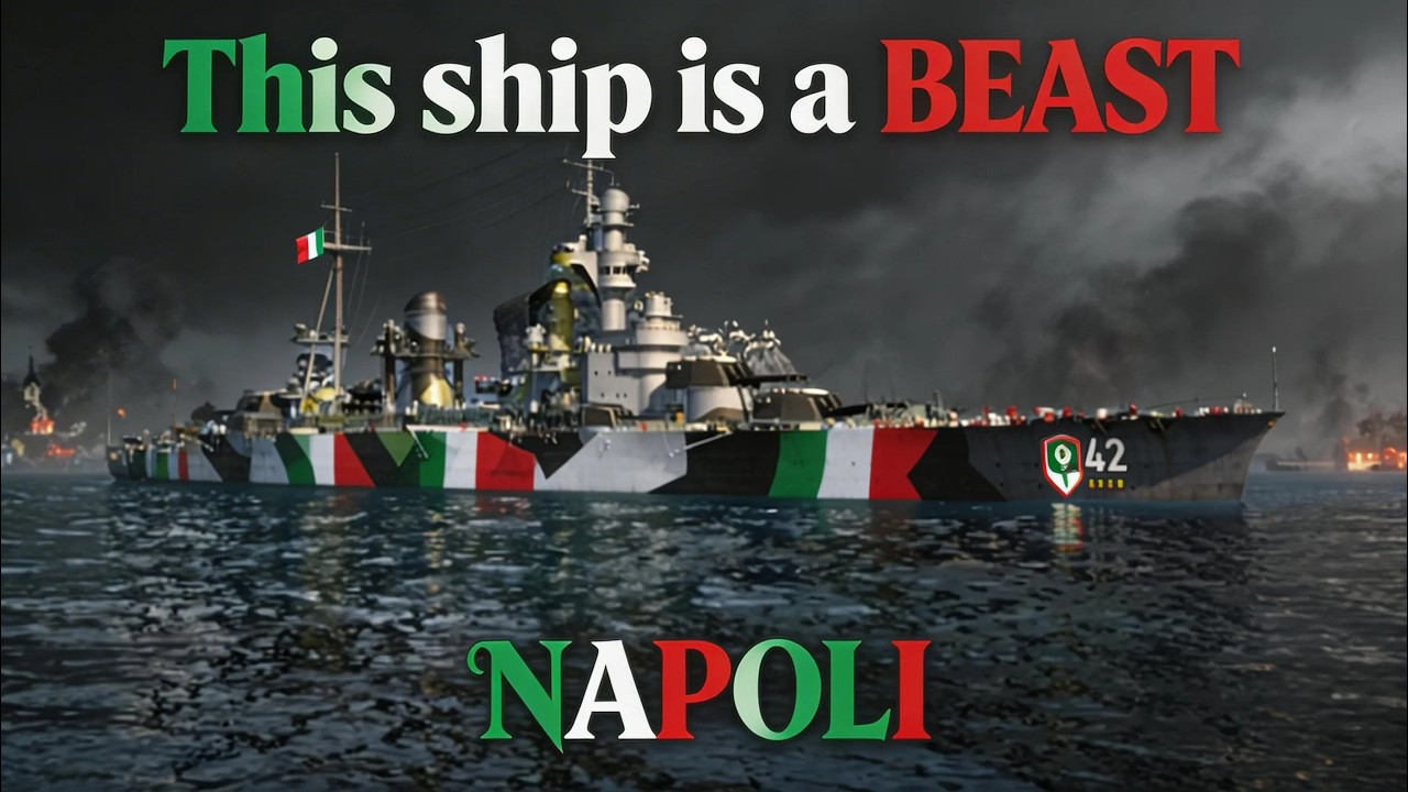 Italian Power! Napoli Kraken – World of Warships: Legends