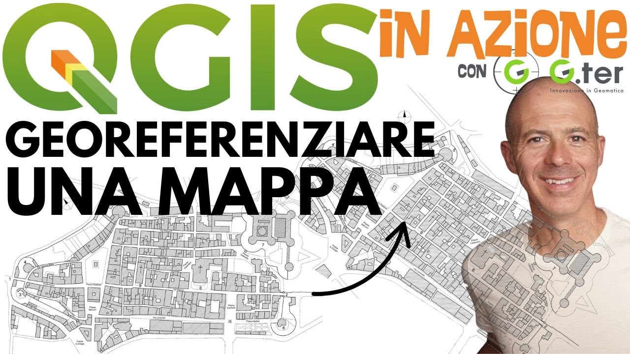 QGIS - Georeferenziare una mappa (senza punti noti)