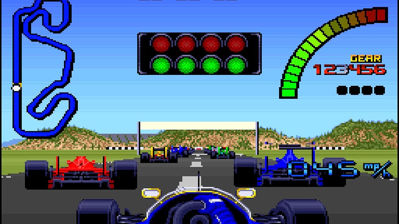 Nigel Mansell's World Championship Longplay (SNES) [QHD]