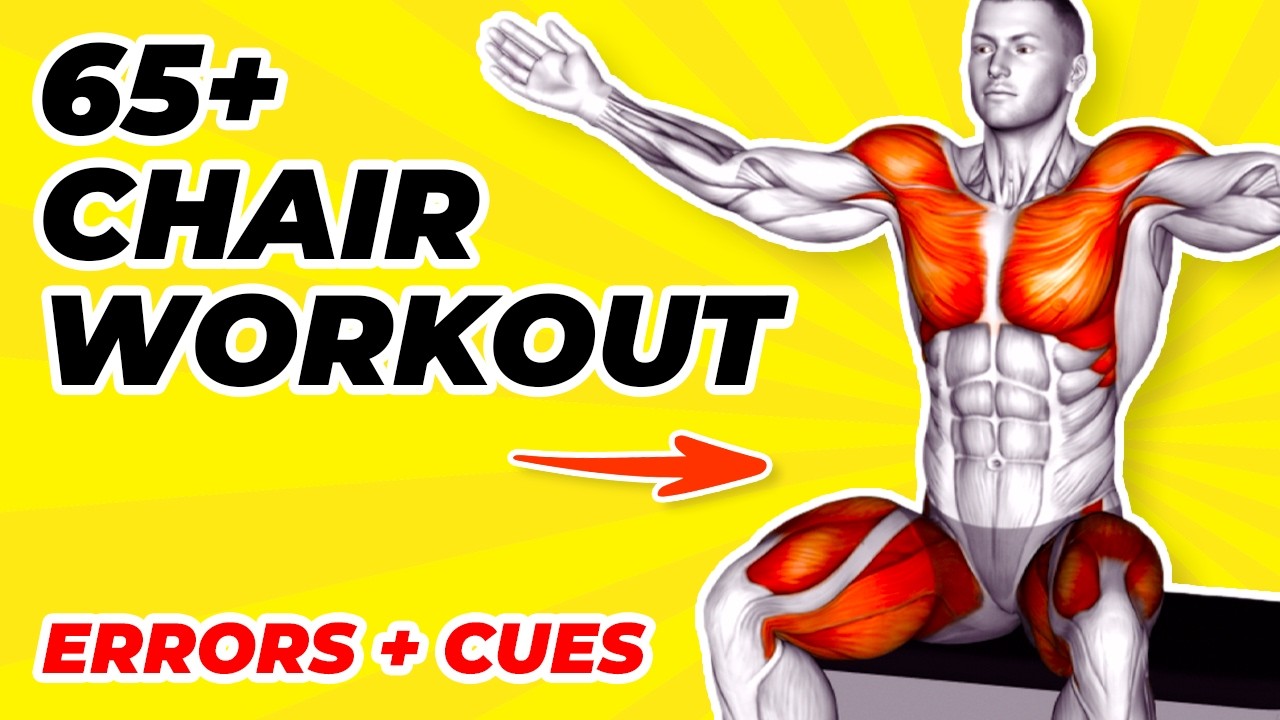 This 15-Min Chair Workout Has Men 65+ Looking Younger Than Their Kids (ERRORS + CUES)
