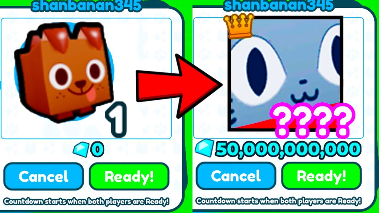 СОБАКА в огромного ТИТАНИЧЕСКОГО КОТА в Pet Simulator X....