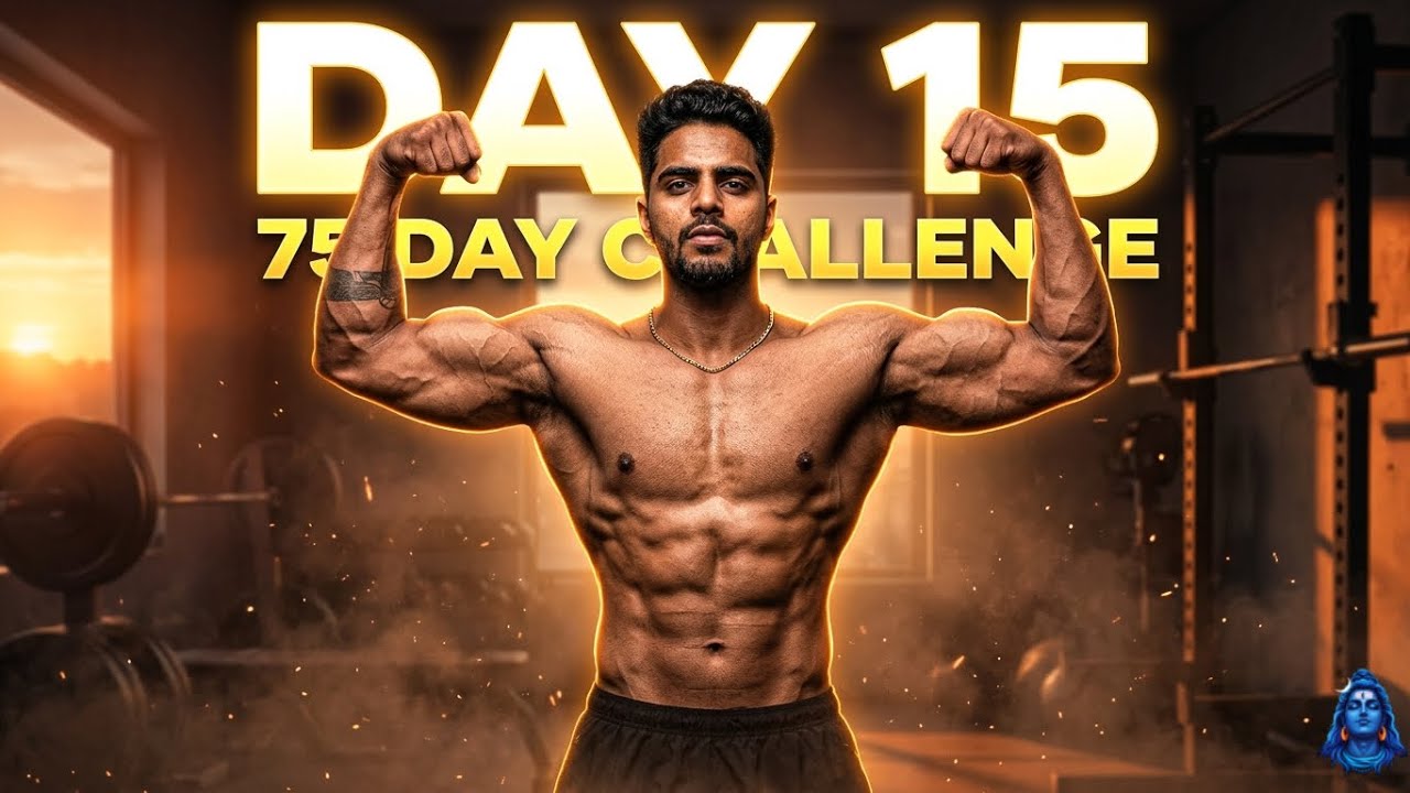 75 Day Hard Challenge | Day 15 🔥 Body Mein Change Dikhna Start | Abs Workout