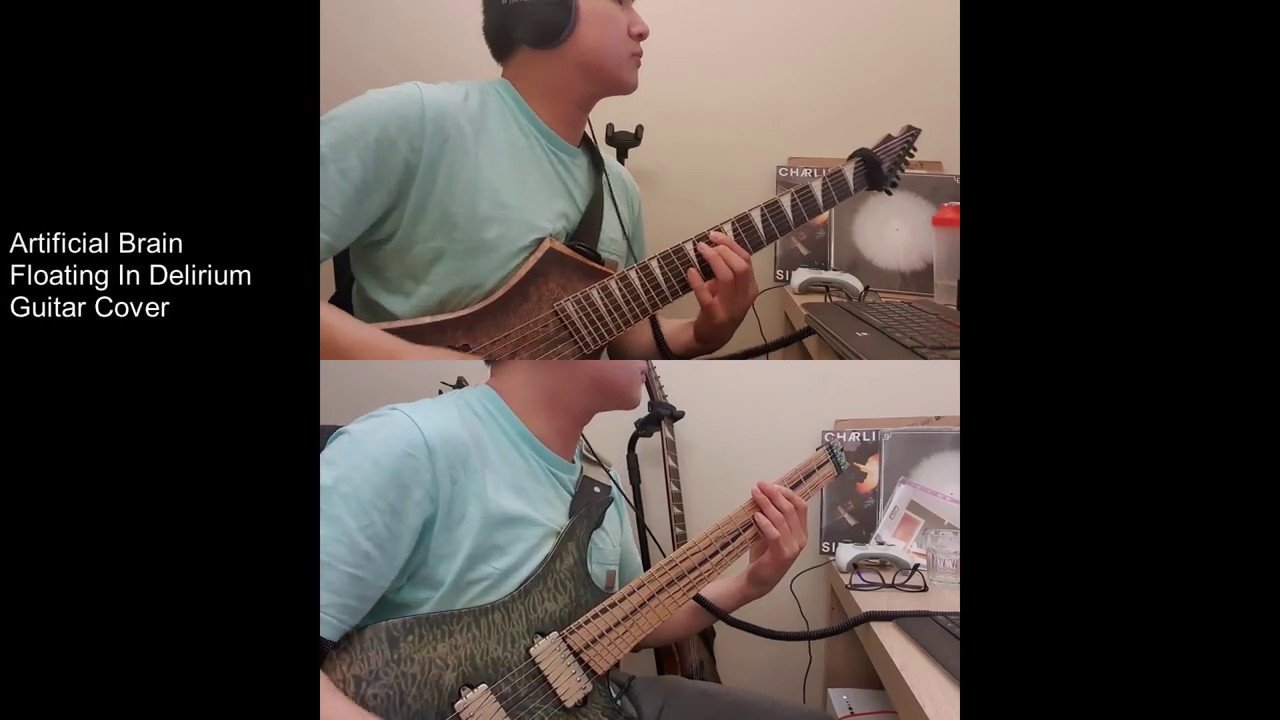 Artificial Brain - Floating In Delirium [Guitar Cover]