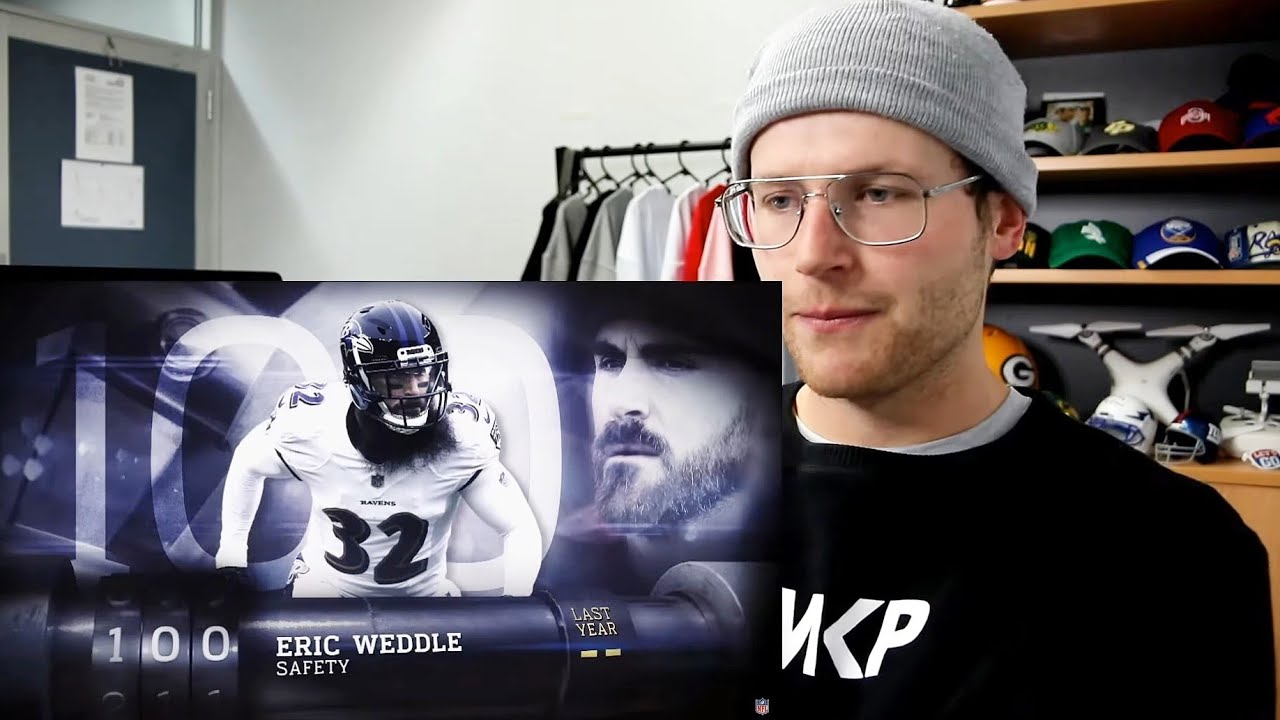 Rugby Player Reacts to ERIC WEDDLE (S, Rams) #100 NFL's Top 100 Players of 2019!