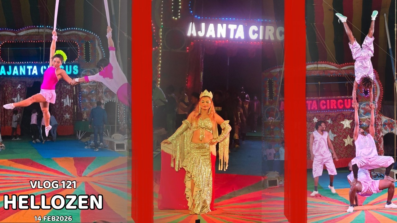 Live Circus in Ashoknagar Kalyangarh After Years 😱 | Dangerous Stunts & Huge Crowd