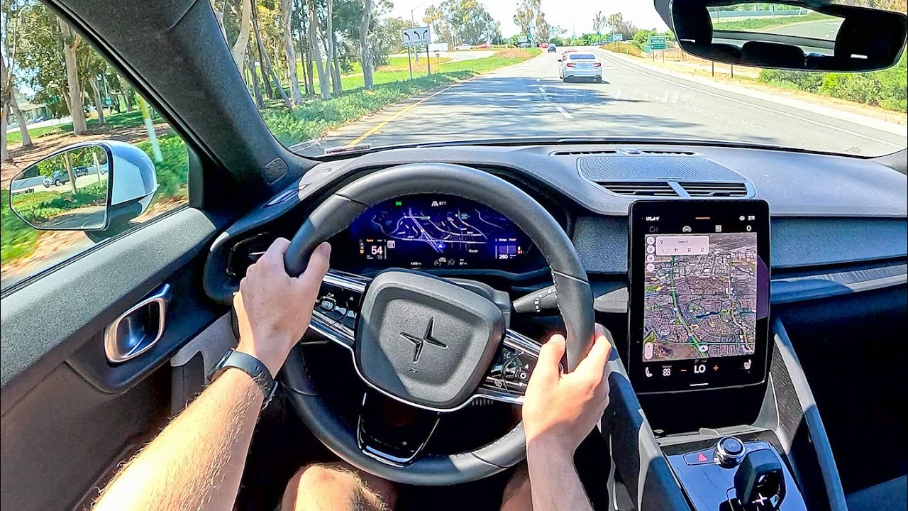 2024 Polestar 2 Single Motor - POV Test Drive (Binaural Audio)