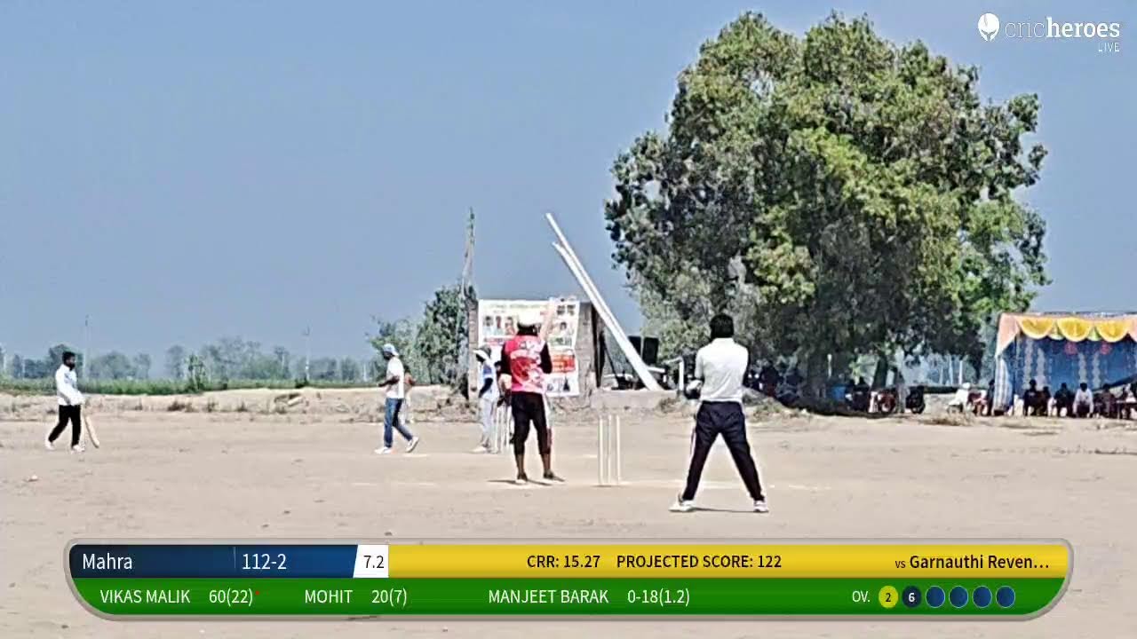 Mahra vs Garnauthi Revengers live cricket match | Baroda Garhi live - Baroda Sonipat