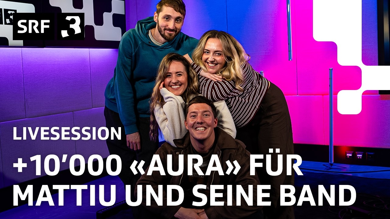 Маттиу - «Aura» (из нового альбома «Aura») | Концерт | SRF 3