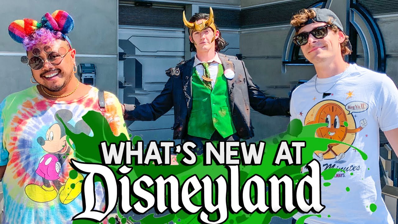 What's New at Disneyland this Month! | Meeting Loki! New Ride Openings & New Food!