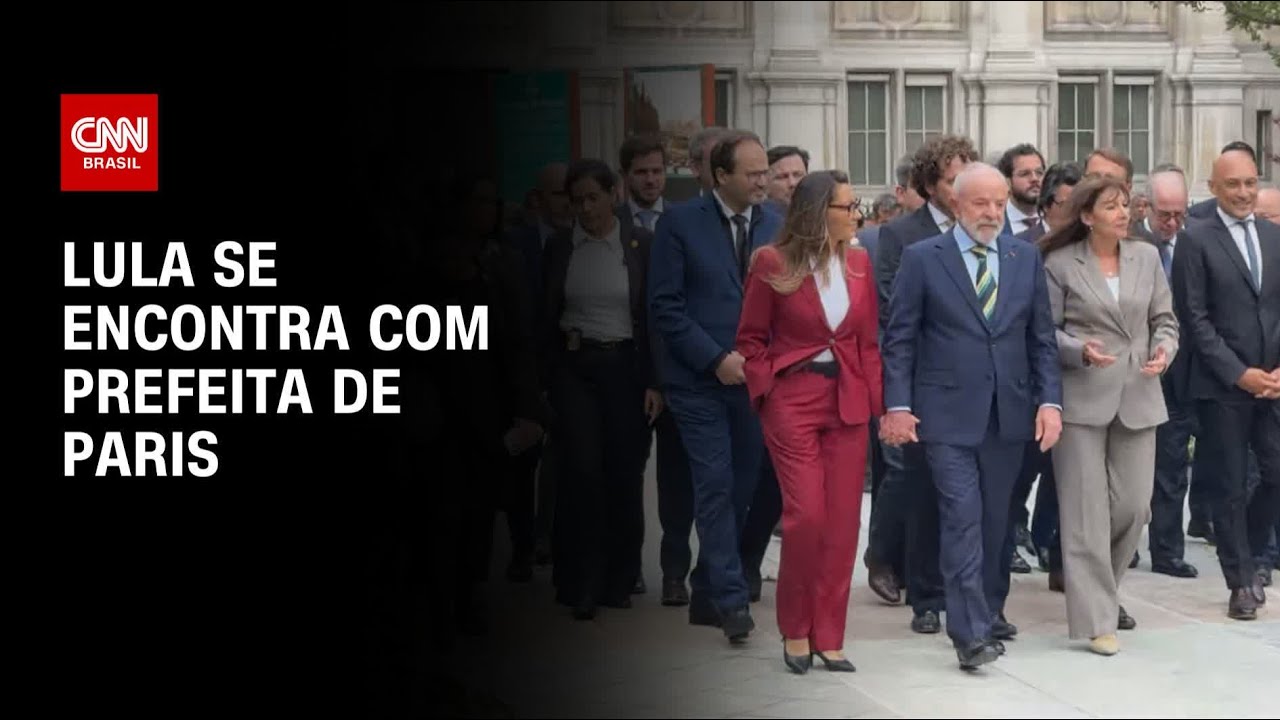 Agenda na França: Lula se encontra com prefeita de Paris | LIVE CNN