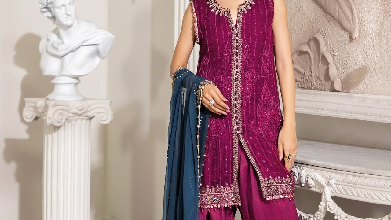 Mariab  m print fall winter leftover, & shafoon collection