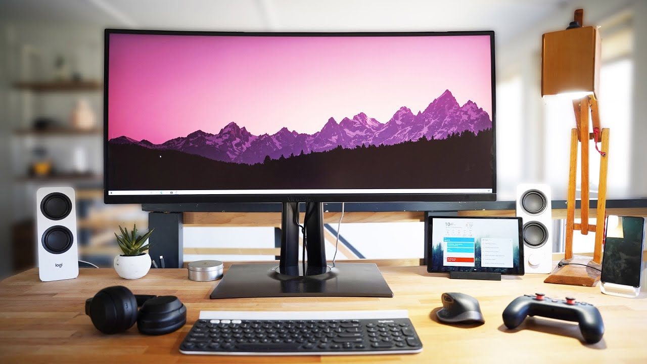 ViewSonic VP3881: изогнутый, сверхширокоформатный монитор с поддержкой HDR.