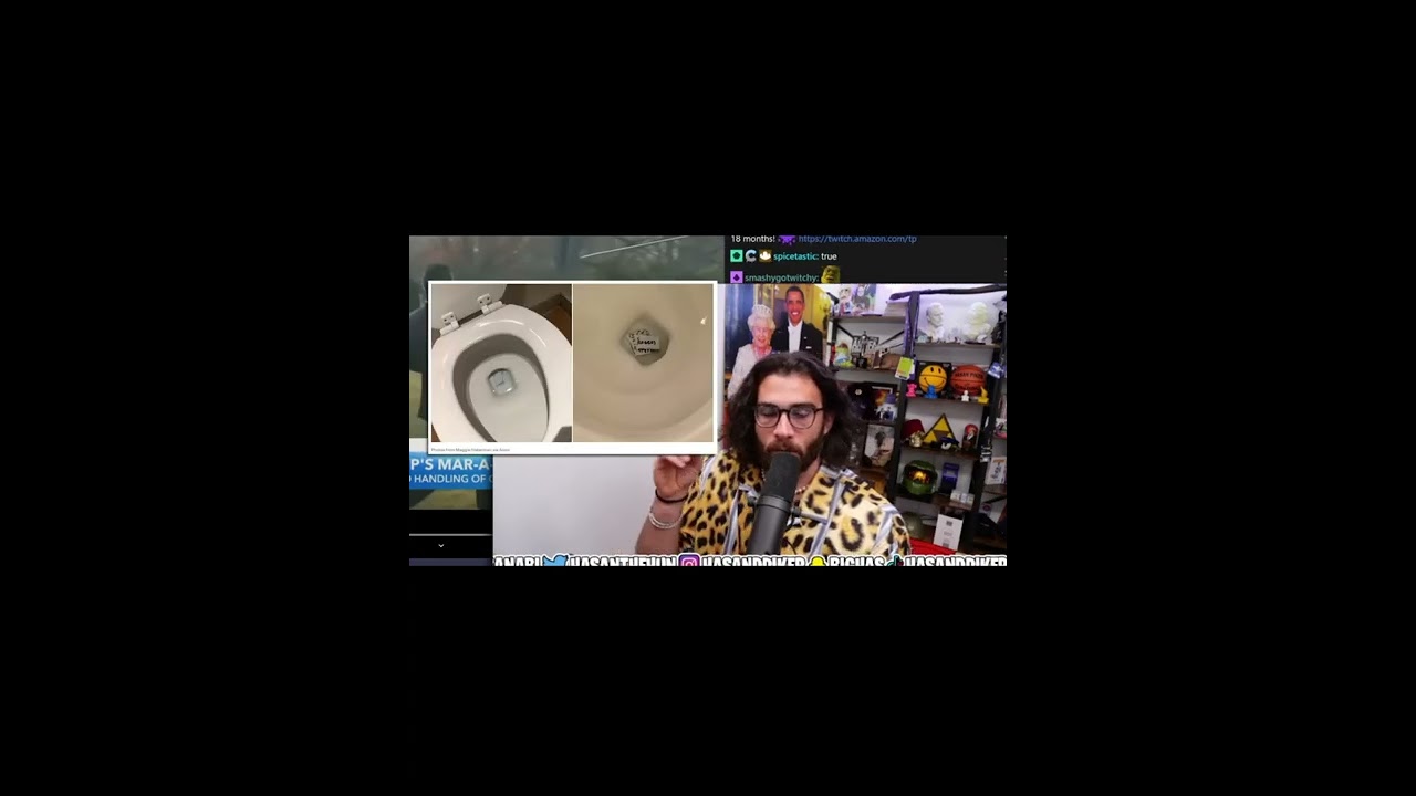 Presidential documents HAVE 2 B preserved NOT thrown in toilets @HasanAbi