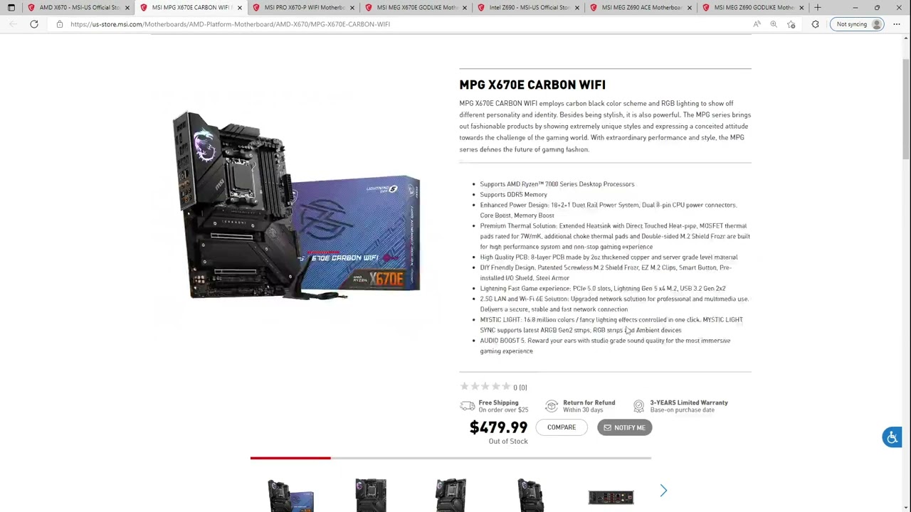Rambling about X670 motherboard pricing.