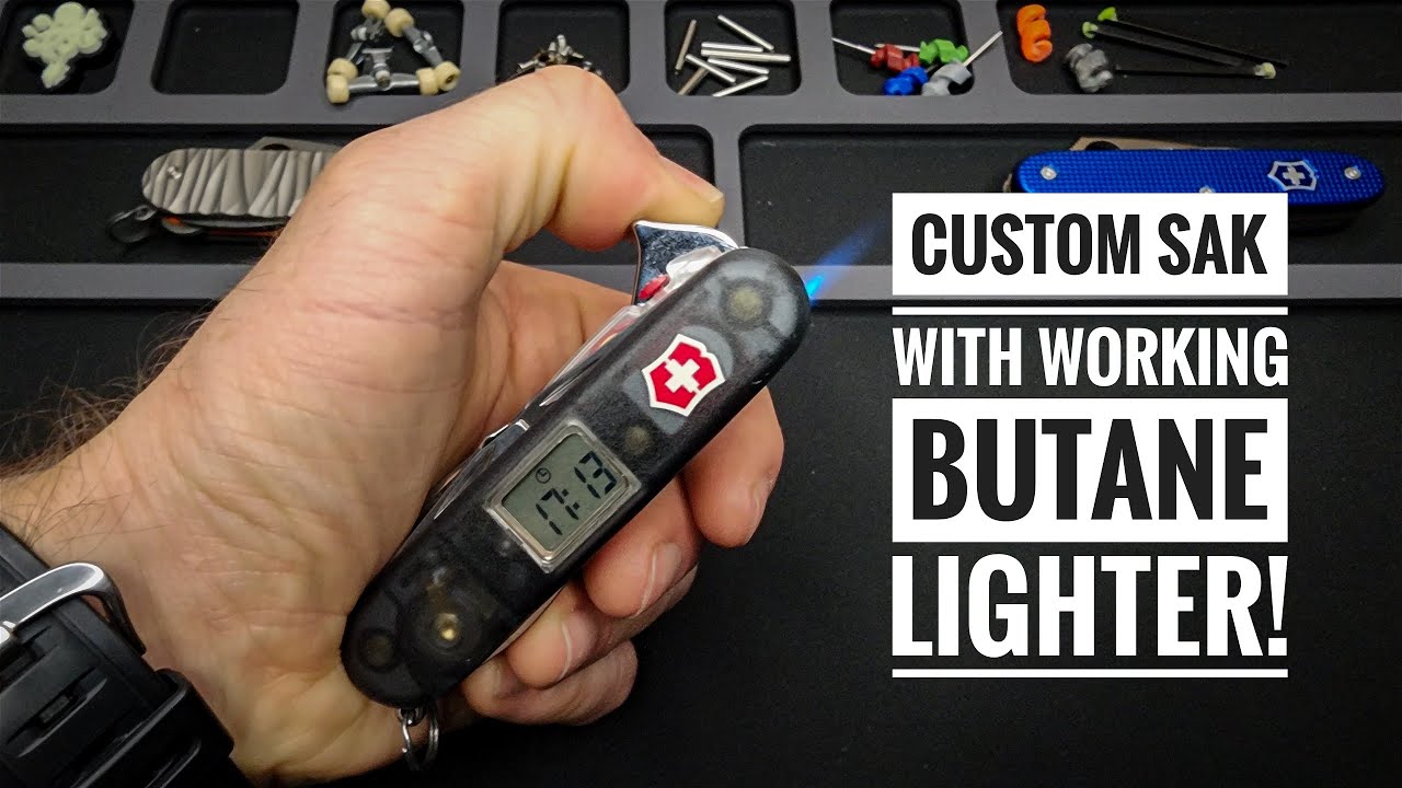 Modified Victorinox Swissflame | 4K