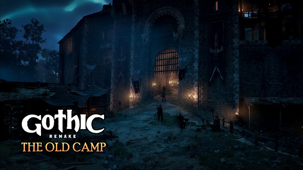 Gothic 1 Remake &ndash; Old Camp 🏰 | Relaxing Music & Ambience
