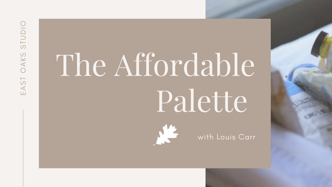 Color - Building an affordable palette with Louis Carr