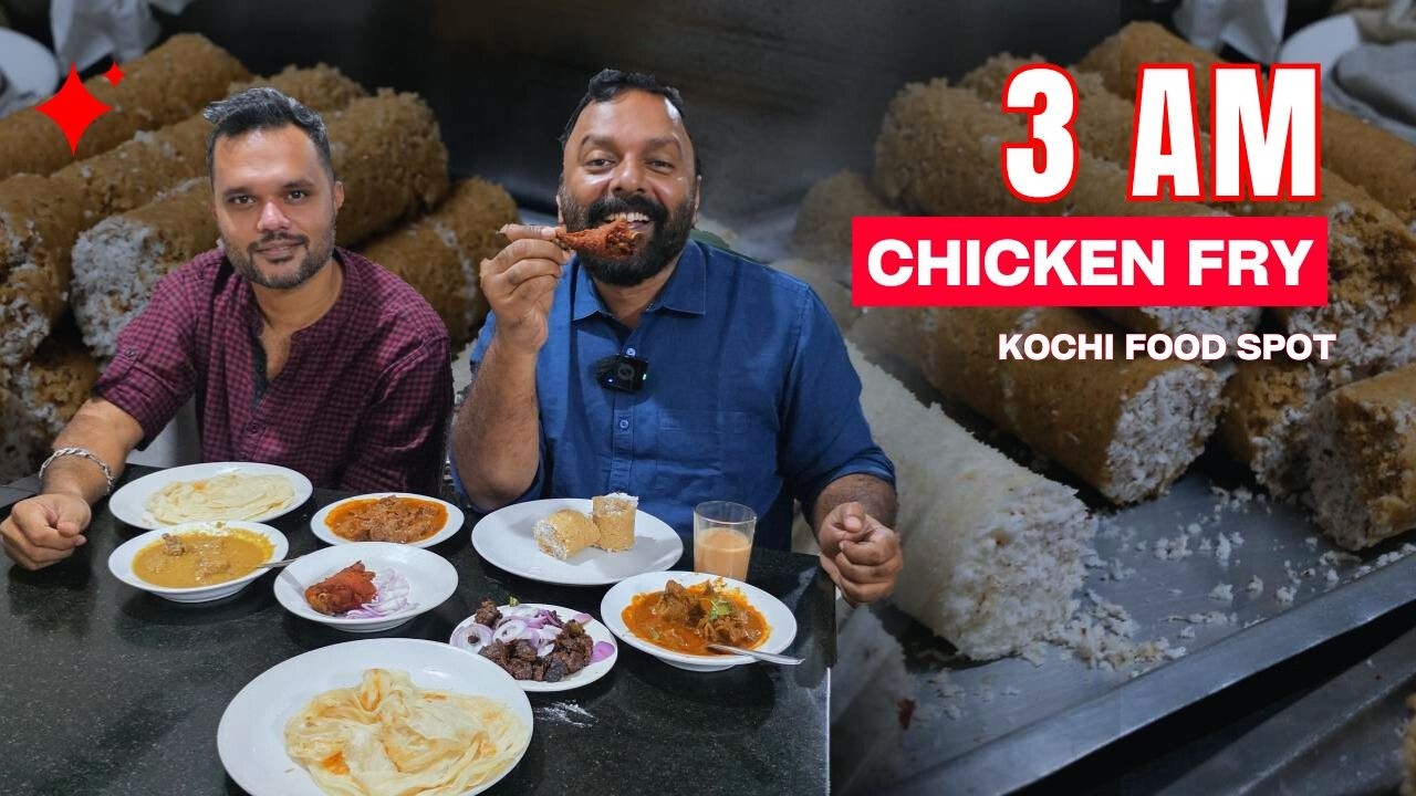 കൊച്ചിയിൽ ഇവിടെ മാത്രം! Kochi’s ONLY 3 AM Non-Veg Hotel 😱 | Beef Chaps, Kerala Parotta