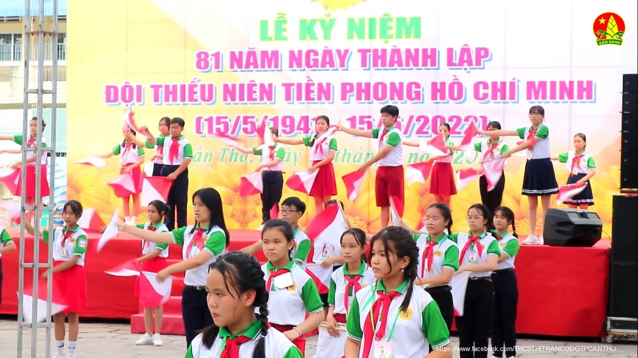 Đồng diễn Semaphore - Hội thi chỉ huy đội giỏi TP Cần Thơ năm học 2021 - 2022 / Student's Vlog