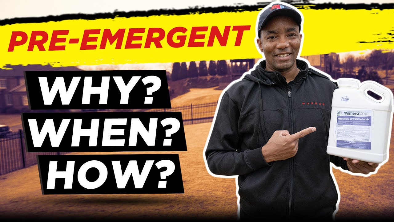 PRE EMERGENT - [How to Apply to Warm and Cool Season Grass]