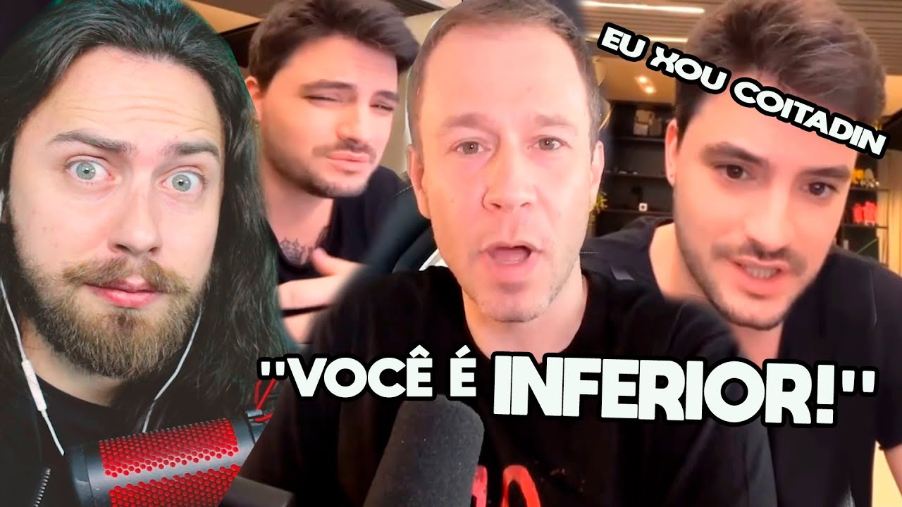 Tiago Leifert HUMILHOU Felipe Neto!